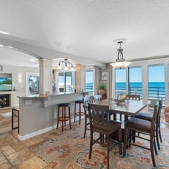 Beach SUN-sation" Upscale Oceanfront Corner Unit!